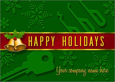 Locksmith Card Green