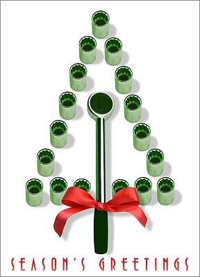 Mechanic Christmas Card