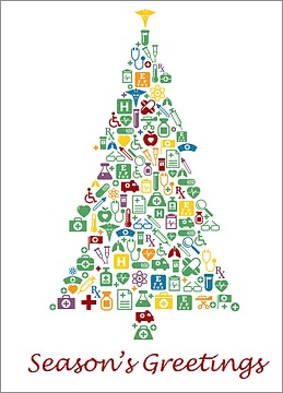 Medical Christmas Card