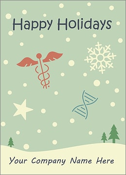 Medical Snowfall Card