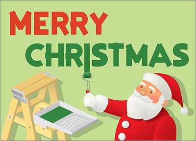 Merry Christmas Painter