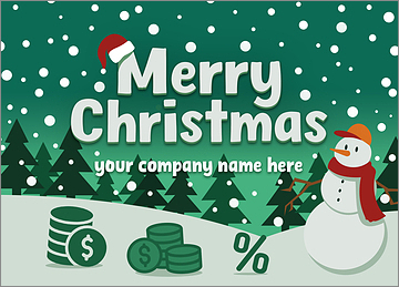 Merry Financial Greeting Card