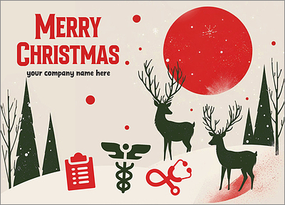 Merry Medical Greeting Card