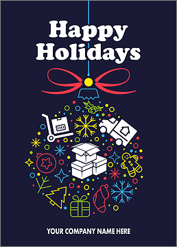 Merry Moving Greeting Card