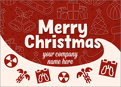 Merry Radiology Greeting Card