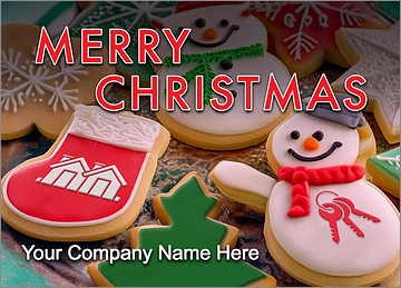 Merry Real Estate Greeting Card