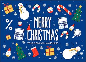 Merry Tax Greeting Card