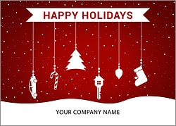 Mortgage Ornaments Holiday Card