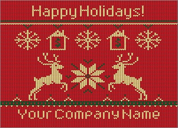 Mortgage Reindeer Christmas Card