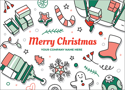 Moving Merry Christmas Card