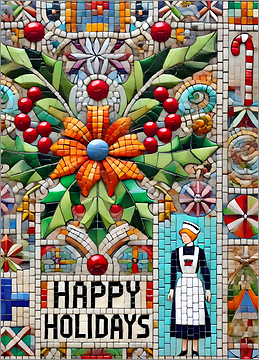 Nurse Christmas Card Hypnotic