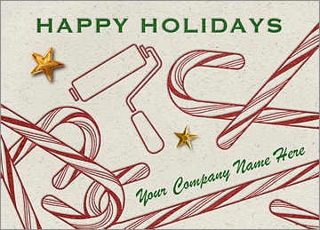 Painter Candy Canes