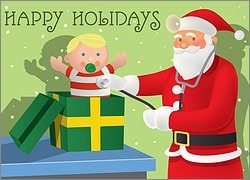 Pediatrician Christmas Card