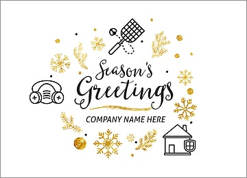 Pest Control Holiday Card