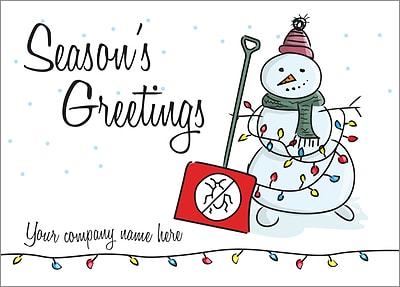 Pest Control Shovel Card