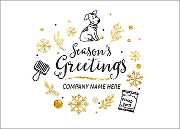 Pet Groomers Christmas Card