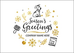 Pet Groomers Christmas Card