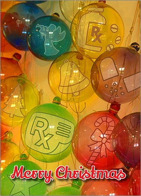 Pharmacy Glass Ornaments