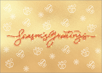 Pharmacy Gold Card (Glossy White) 