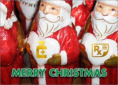 Pharmacy Santas Card