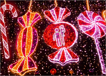 Plumber Christmas Lights Card
