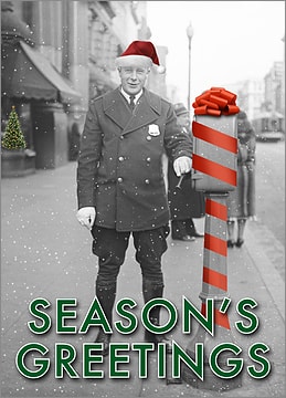 Police Greeting Card
