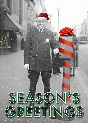 Police Greeting Card