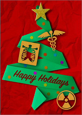 Radiology Green Tree Card