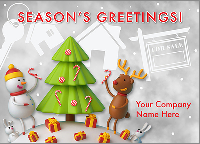 Real Estate Cheerful Card