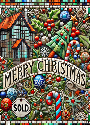 Real Estate Christmas Card Celebrate