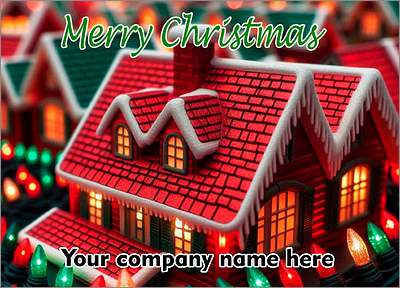 Roofing Christmas Card Buoyant