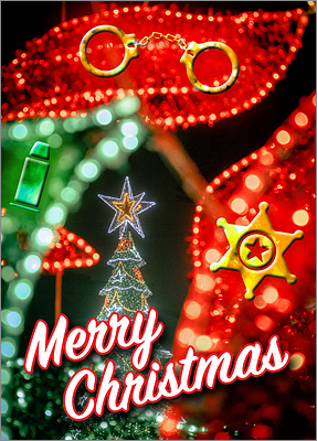 Sheriffs Bright Lights Card