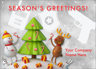 Sheriffs Cheerful Card