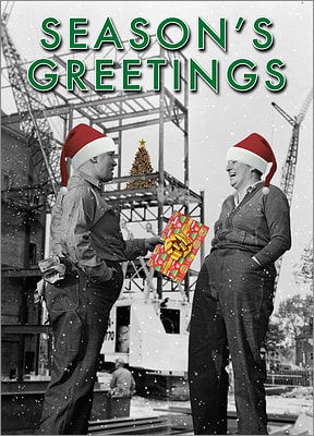 Site Laborers Christmas Card