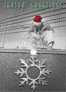 Snowflake Weld Bead