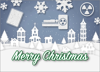 Snowy Radiology Card