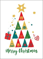 Storage Tree Christmas Card