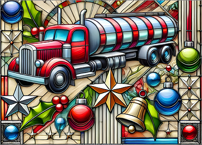 Tanker Christmas Card Ceremonial