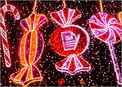 Tax Christmas Lights Card