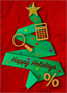 Tax Green Tree Card