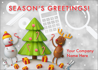 Tax Preparers Cheerful Card