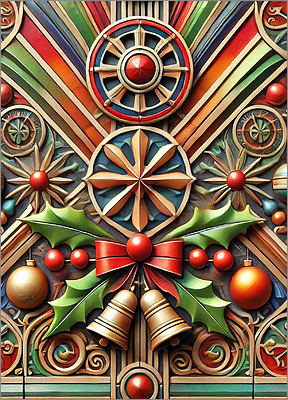 Terra Cotta Christmas Card Pine