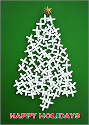 Tile Christmas Card