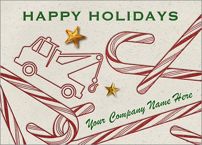 Towing Candy Canes (Glossy White) 