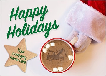 Towing Mug Card