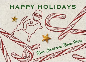 Veterinarian Candy Canes