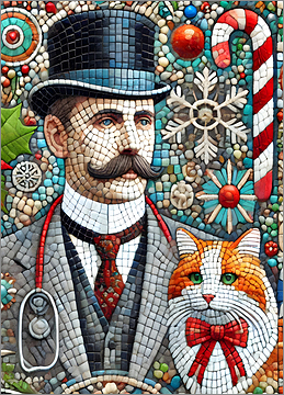 Veterinary Christmas Card Classic