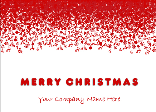 Trucking business christmas cards