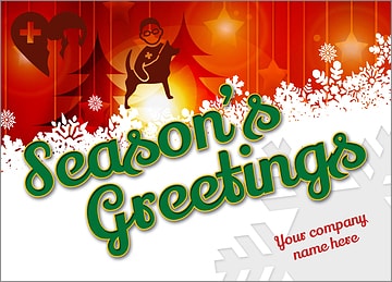 Veterinary Snow Card