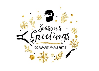 Welders Icons Christmas Card